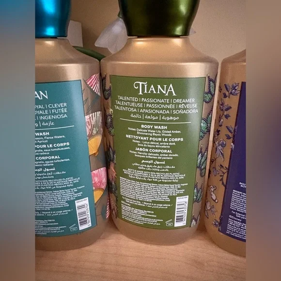 Disney Princess x Bath & Body Works Body Wash Set - Mulan, Tiana, Snow White - Picture 4 of 5